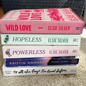 Lot of books- 5 pre owned